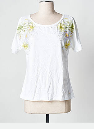 Top alb KOCCA femeie