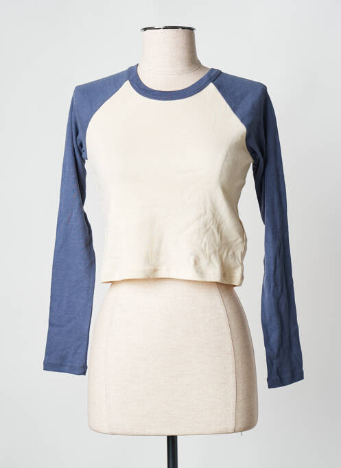 Tricou albastru SUBDUED femeie