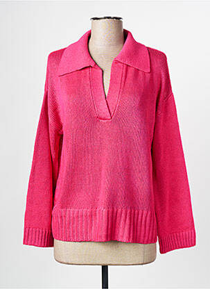 Pulover roz GRACE & MILA femeie