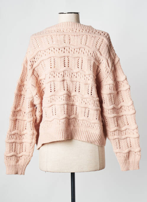 Vestă cu mâneci lungi roz CHERRY PARIS femeie