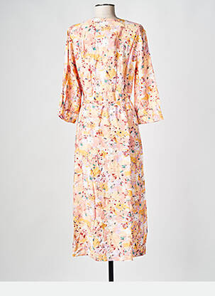 Rochie midi portocalie VILA femeie