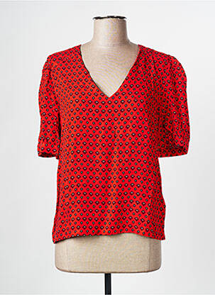 Top roșu GRACE & MILA femeie