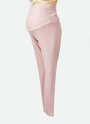 Pantalon maternitate roz NOPPIES femeie