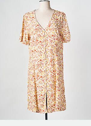 Rochie scurtă portocalie OBJECT femeie