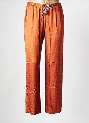 Pantalon larg portocalie SACK'S femeie
