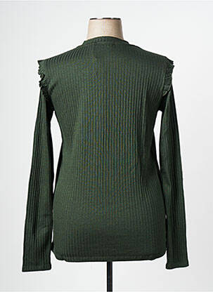 Tricou / top maternitate verde SUPERMOM femeie