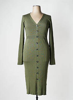 Rochie de maternitate verde SUPERMOM femeie