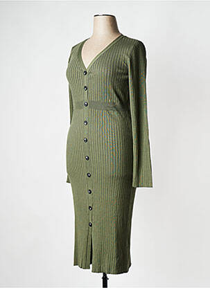 Rochie de maternitate verde SUPERMOM femeie