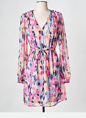 Rochie scurtă roz VILA femeie