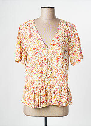 Top portocalie OBJECT femeie