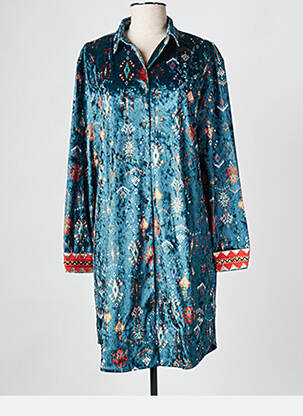 Rochie midi albastru WILD femeie