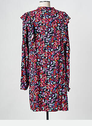 Rochie scurtă roz PIECES femeie