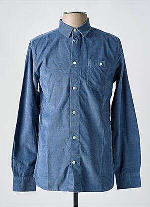 Cămașă cu mâneci lungi albastru KNOWLEDGE COTTON APPAREL bărbat