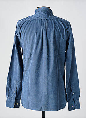 Cămașă cu mâneci lungi albastru KNOWLEDGE COTTON APPAREL bărbat