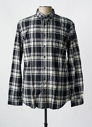 Cămașă cu mâneci lungi negru SELECTED bărbat