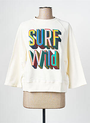 Hanorac alb WILD femeie