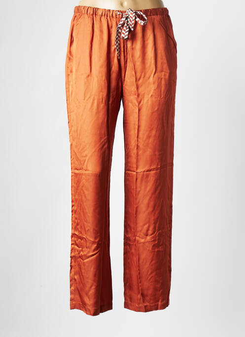 Pantalon larg portocaliu SAK'S femeie