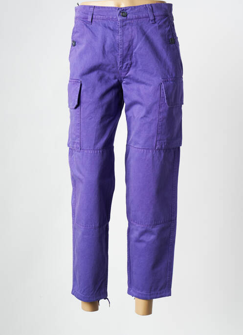 Pantalon trei sferturi violet MARGAUX LONNBERG femeie