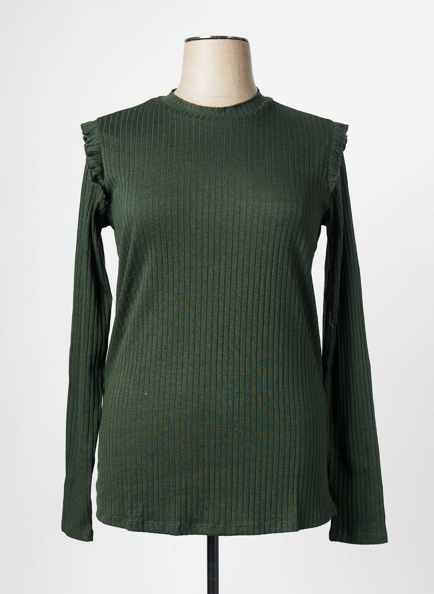 Tricou / top maternitate verde SUPERMOM femeie