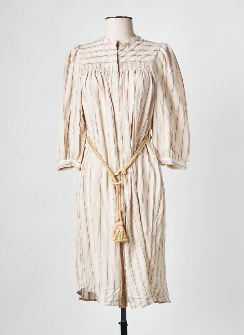 Rochie midi bej SESSUN femeie