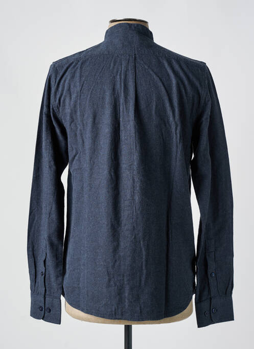 Cămașă cu mâneci lungi albastru KNOWLEDGE COTTON APPAREL bărbat