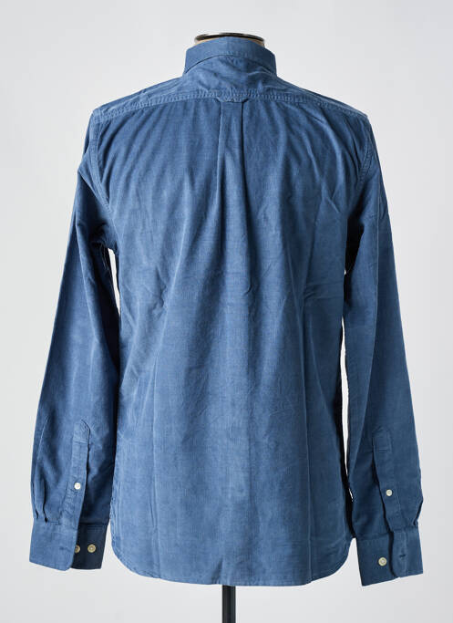 Cămașă cu mâneci lungi albastru KNOWLEDGE COTTON APPAREL bărbat