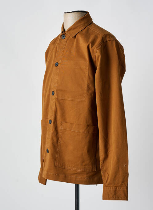 Cămașă cu mâneci lungi maro MINIMUM bărbat