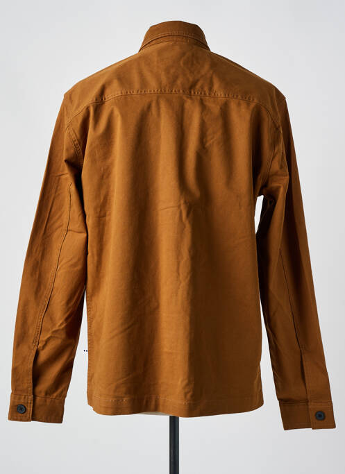 Cămașă cu mâneci lungi maro MINIMUM bărbat