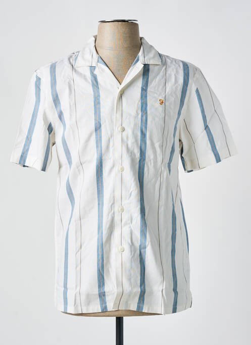 Cămașă cu mâneci scurte bej FARAH bărbat