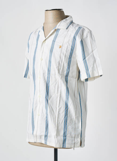 Cămașă cu mâneci scurte bej FARAH bărbat