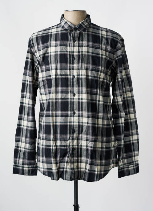 Cămașă cu mâneci lungi negru SELECTED bărbat