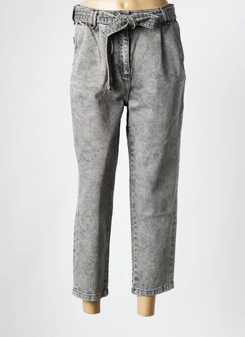 Blugi cu croială dreaptă gri SESSUN femeie