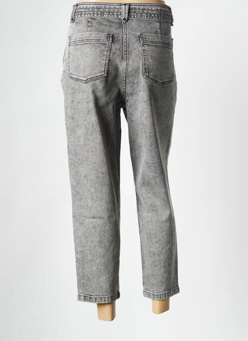 Blugi cu croială dreaptă gri SESSUN femeie