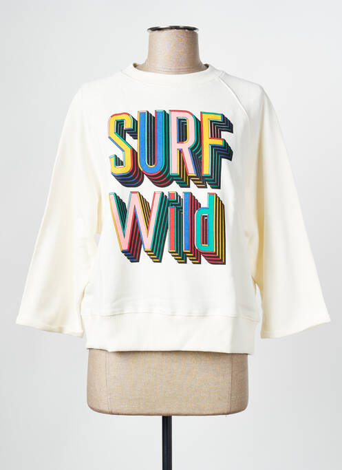 Hanorac alb WILD femeie