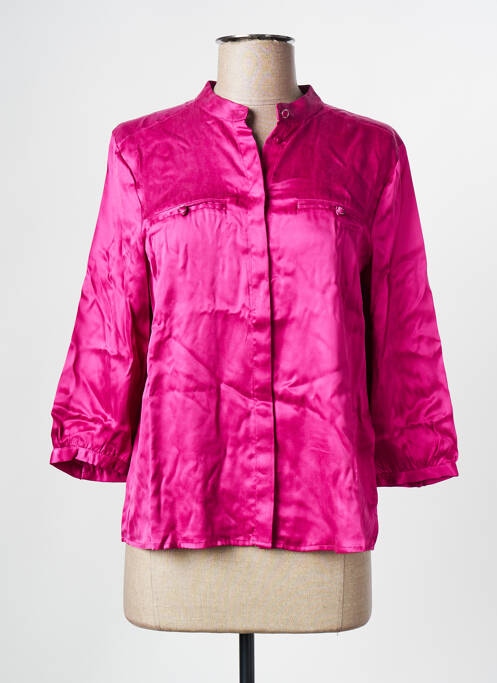 Cămașă roz VILA femeie