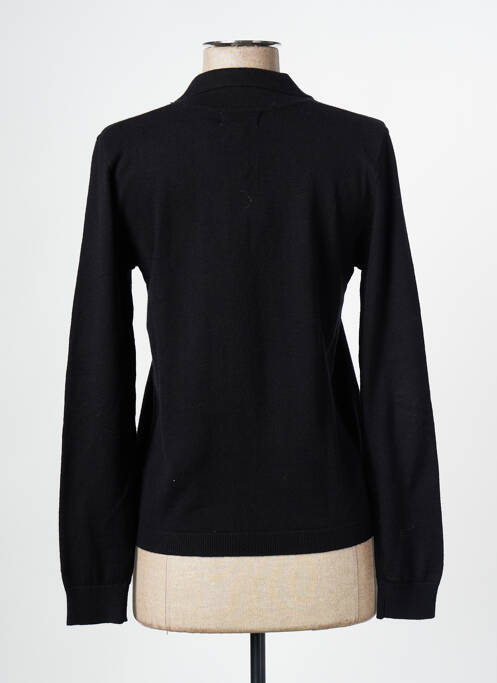 Polo negru VILA femeie