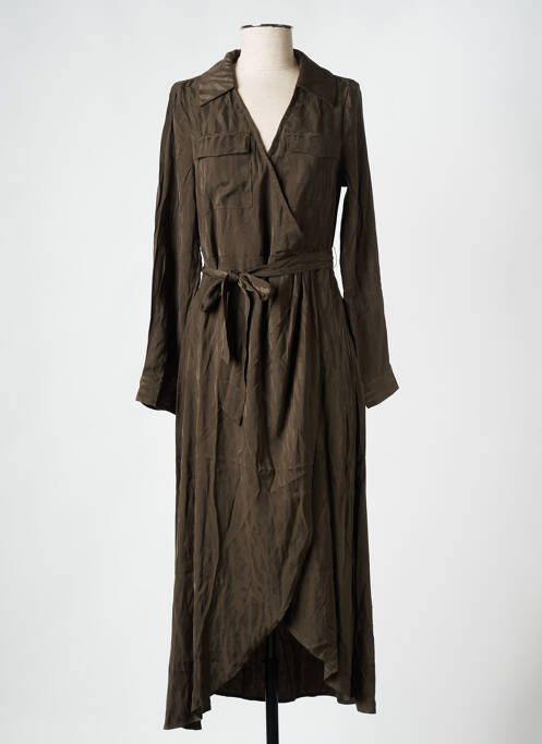 Rochie midi verde VILA femeie