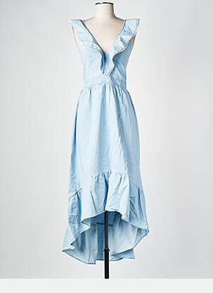 Rochie lungă albastru MOLLY BRACKEN femeie