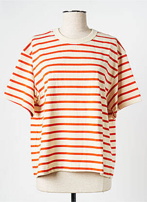 Tricou bej SAMSOE & SAMSOE femeie