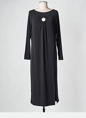 Rochie lungă negru MAT FASHION femeie