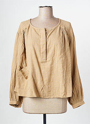 Top bej BELLE PIÈCE femeie