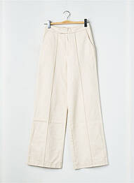 Pantalon larg alb VALENTINE GAUTHIER femme