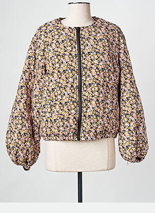 Geacă matlasată negru OBJECT femeie