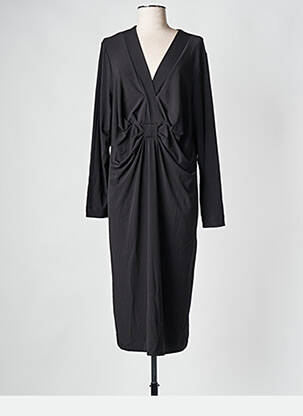 Rochie midi negru MAT FASHION femeie