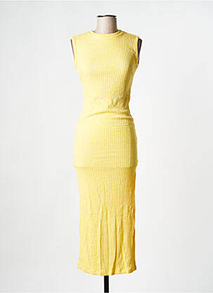 Rochie lungă galben PARISIENNE ET ALORS femeie