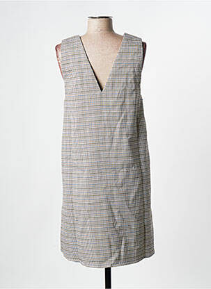 Rochie scurtă bej OBJECT femeie