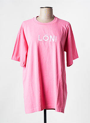 Tricou roz MARGAUX LONNBERG femeie
