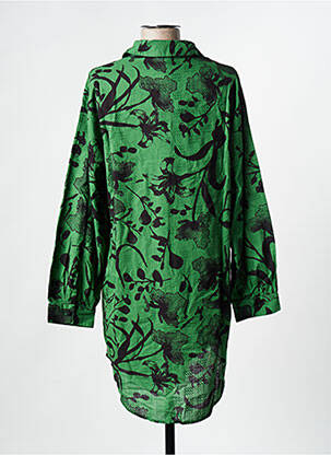 Tunică mâneci lungi verde OBJECT femeie
