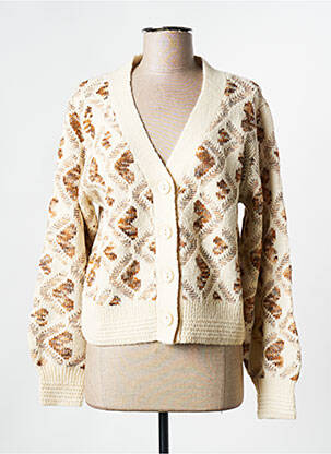 Vestă cu mâneci lungi bej LILI SIDONIO femeie