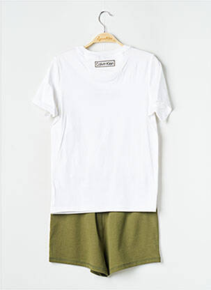 Pijama alb CALVIN KLEIN femeie